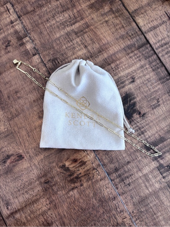 Kendra Scott Jewelry - Kendra Scott Courtney Paperclip Necklace – Gold